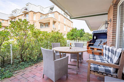 Dem Meer ganz nah - Erdgeschosswohnung mit großer Terrasse - Wangerooge