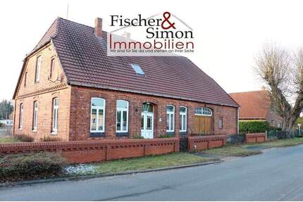 RESERVIERT-Bauernhaus mit Stallungen, alter Diele u. ursprünglichem Charme auf ca. 1000 m² Grundstück - Hassel (Weser)