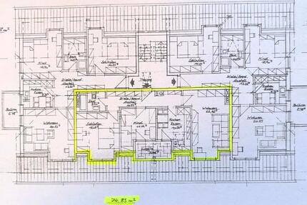 Helle 3- Zimmer - Dachgeschosswohnung mit Loggia und Stellplatz - Klingenberg am Main