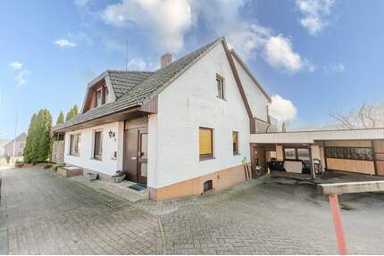Einfamilienhaus mit viel Platz - Nebengebäude und Weitblick - Uelsen