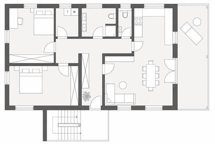 Helle 3,5 Zimmer Neubauwohnung im 1.OG 102qm - Leutkirch im Allgäu