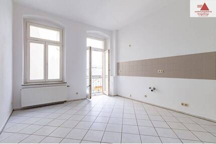 Einziehen und wohlfühlen - Helle 2-Raum-Wohnung mit großer Küche - Chemnitz Zentrum