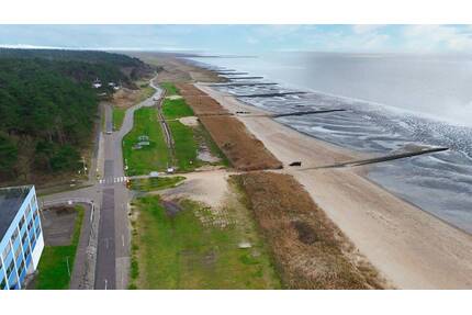 Logenplatz an der Nordsee - Exklusive Eigentumswohnung in erster Meereslinie mit spektakulärem 180°-Panoramablick - Cuxhaven Sahlenburg