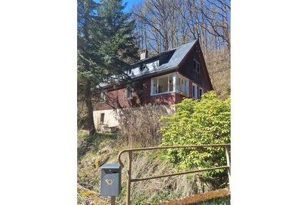 histor. Mühle mit kleinem Wasserkraftwerk - Glashütte