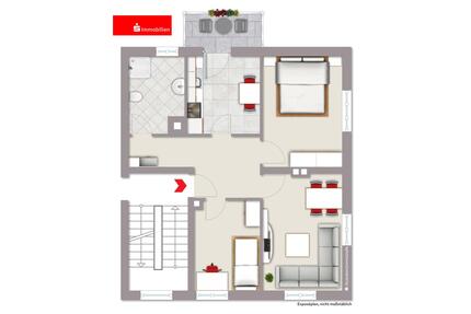 3-Zimmer-Wohnung mit Balkon im Stadtzentrum - Sondershausen