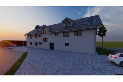 Moderne 2-Zimmer-Gartenwohnung KFW 40 QNG - Niederviehbach