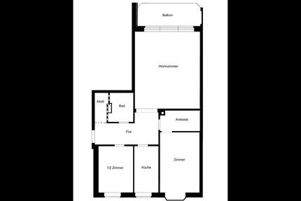 Schöne 3-Zimmer-Wohnung mit Balkon und Einzelgarage - Schenefeld