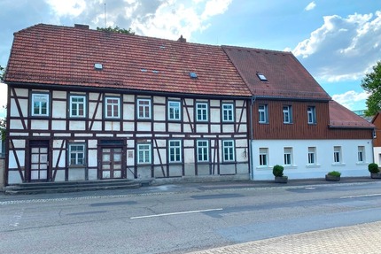 Fachwerkhaus mit 2 Wohnungen und Gewerbe - Weißenborn/Erzgebirge