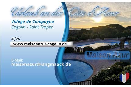 ☀️ Ferienhaus Côte d'Azur Mittelmeer St.Tropez - Sommer 2026 - Barmstedt