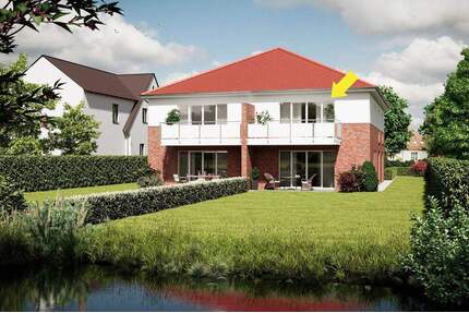 Hochwertige Neubauwohnung - zentral mit Blick auf die Wörpe Offene Besichtigung: 26.04.26 um 14:00h - Grasberg