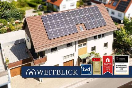WEITBLICK: Großzügiges Zweifamilienhaus mit Entwicklungspotenzial! - Hessigheim