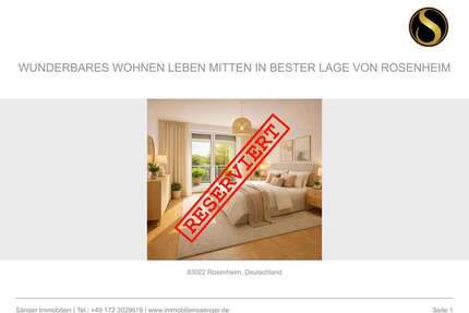 Wohnung zum Kaufen in Rosenheim 475.000,00 € 93 m²