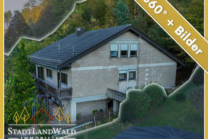 Ihr Projekt zum Vollenden: Einfamilienhaus zum Fertigstellen in direkter Waldrandlage mit Potenzial - Schönau (Pfalz) Gebüg