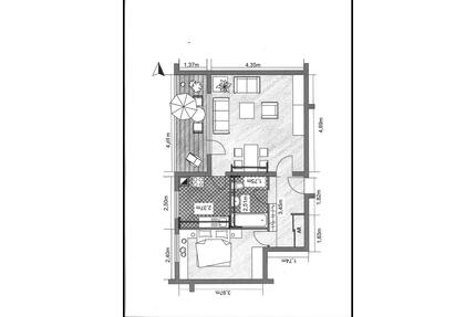 2 Raum Wohnung MÖBLIERT in Lichtenrade NEU & UNBENUTZT - Berlin Steglitz-Zehlendorf