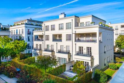 Wohnen in hochwertigem Ambiente mit internationalem Flair. Luxus-Wohnung in den Heinrich-Heine-Gärten - Düsseldorf Heerdt