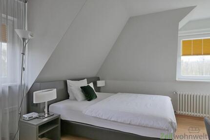 (EF0423_M) Kassel-Stadt: Bad Wilhelmshöhe, möbliertes Apartment mit großer Fensterfront, WLAN inklusive