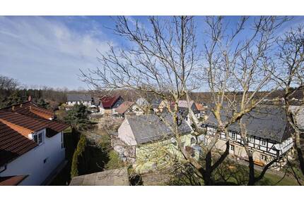 Weitblick ins Grün vom Balkon der Dachgeschosswohnung! - Radeberg Ullersdorf