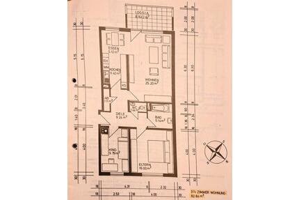 Schöne 3-Zimmer-Wohnung in Schwetzingen-Nordstadt mit Stellplatz