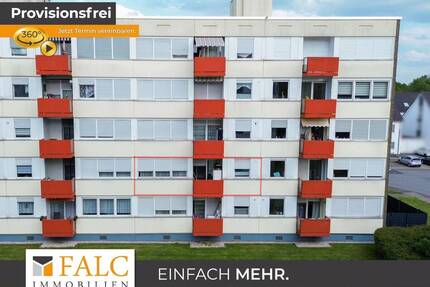 Charmante und gepflegte 3-Zimmer-Wohnung mit Balkon und Stellplatz - Dormagen Hackenbroich