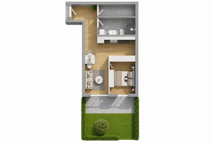 Wohnung zum Kaufen in Scheyern 265.500,00 € 48.44 m²