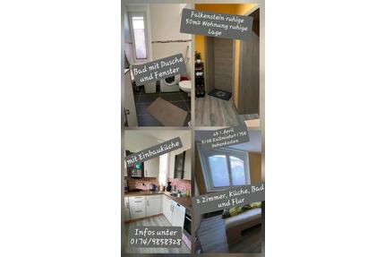 Falkenstein 50m² EG-Wohnung ruhig gelegen - Falkenstein/Vogtland