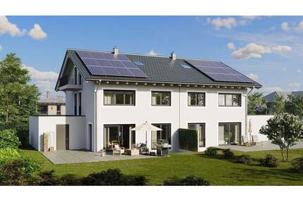 Phantastische Neubau-DHH für die ganze Familie im Grünen - Berg Bachhausen