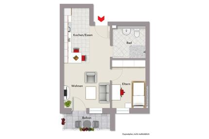 Moderne Mietwohnung in Weiltingen