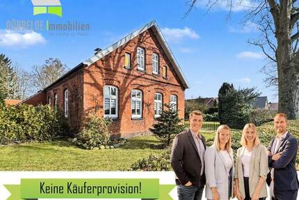 Gulfhof-Charme von außen - modernes Raumwunder von innen | saniert | 244 m³ | mit FeWo und Halle - Detern Velde