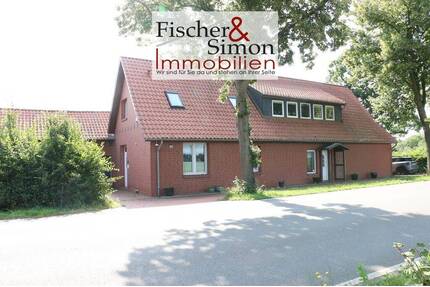 RESERVIERT-großes Einfamilienhaus m. Einliegerwohnung u. schönem Blick über die Felder - Steyerberg Wellie