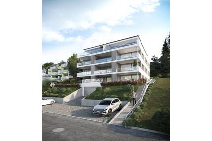 Komfortabel und Grün: Neubauwohnung mit Terrasse und Privatgarten - Überlingen