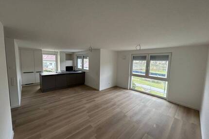 Erstbezug in Kupprichhausen: Moderne, helle 3-Zimmer-Wohnung mit Balkon und Ausblick ins Grüne - Boxberg