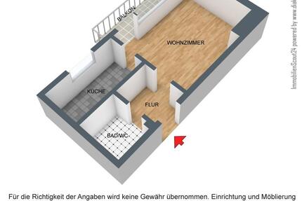 1-Zimmer-Wohnung in Stuttgart-Stammheim zu vermieten