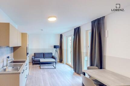 Möbliertes 1-Zimmer-Apartment mit Balkon! - Nürnberg Hasenbuck
