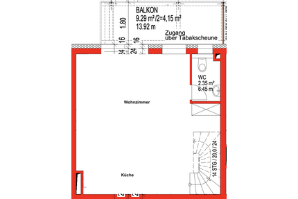 Wohnung zum Mieten in Mannheim 1.180,00 € 110 m²