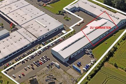 Halle, Lager-Produktionshallen mit Büro inkl. 2 Rolltore zwischen Erlangen und Höchstadt. TOP LAGE an der A3! - Gremsdorf