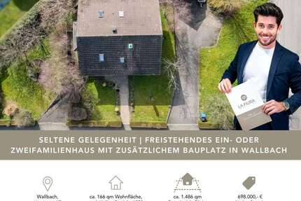 Haus zum Kaufen in Wallbach 698.000,00 € 166 m²