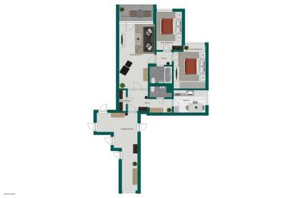 Wohnung zum Kaufen in Leverkusen 179.000,00 € 80.18 m²