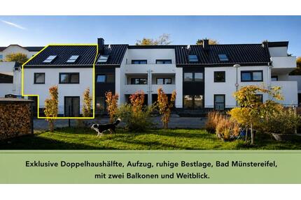 DHH mit Balkon und Aufzug in Bestlage von Bad Münstereifel