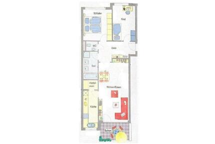 3,5 -Zimmer-Wohnung mit Balkon und TG-Stellplatz - Markgröningen