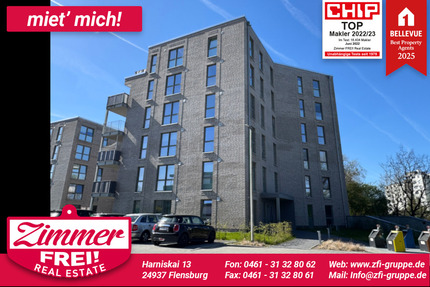 3-Zimmer-Wohnung mit Balkon und TG Stellplatz - Flensburg Fruerlund