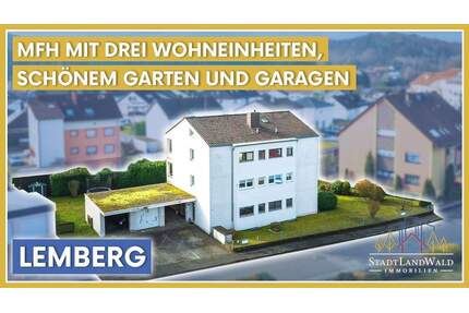 Investieren mit Weitblick - Gepflegtes 3-Familienhaus in der Südwestpfalz - Lemberg