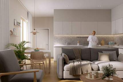 Taucha: Barrierefreie Neubauwohnungen (55-114 m²) | KfW 40 QNG | Aufzug | Balkon oder Terrasse | Einbauküche