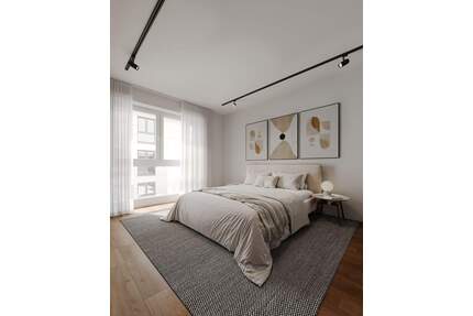 Sonnig & Modern: optimal geschnittene 2-Zi-Wohnung mit Garten oder Balkon - Deggendorf