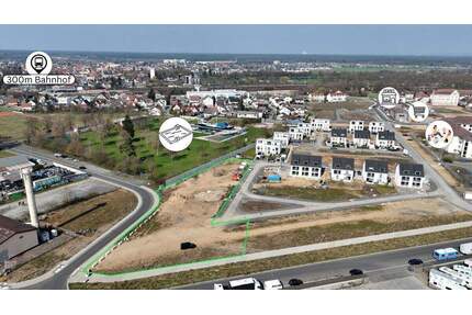 DIETZ: 12 Grundstücke inklusive 7 Baugenehmigungen im neuen Babenhäuser Wohnquartier Kaisergärten! - Babenhausen