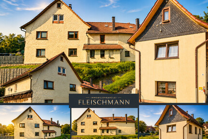 Modernisiertes Wohnhaus mit großem Grundstück, Terrasse und Ausbaupotenzial - Schmeheim