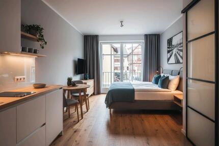 Modern sanierte 2-Zimmer-Wohnung mit Südbalkon & Parkplatz - Mühldorf am Inn
