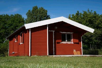 Ferienhaus FeWo Blockhaus Urlaub Groß Quassow ruhige Lage - Blankensee