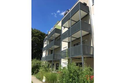 Großer Südbalkon - 2-Zimmerwohnung im 3. OG - NEUBAU 2018 NIBELUNGENPLATZ - TG-Stellplatz - Nürnberg Gleißhammer