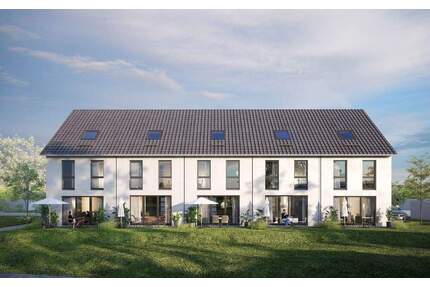 KFW 40 QNG Reihenhaus in Ulm mit Keller und 2 Stellplätze Massivbau