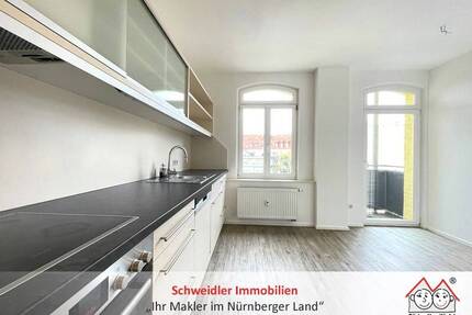 Stadtleben auf schönste Art: Moderne 2-Zimmer-Wohnung mit Balkon in Nürnberg-St. Leonhard